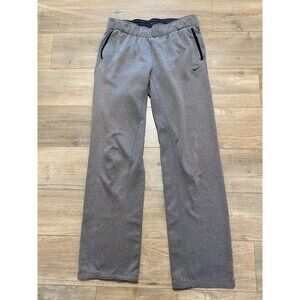 Nike Joggers Mens S Gray Therma-FIT Tapered Fleece Fitness Pants 932253-071